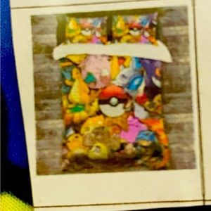 Pokémon 3 piece bed set for twin